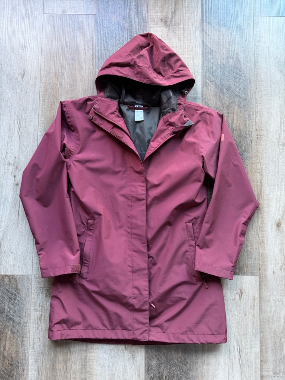 Helly Hansen Women’s Burgundy Hooded Trench Coat